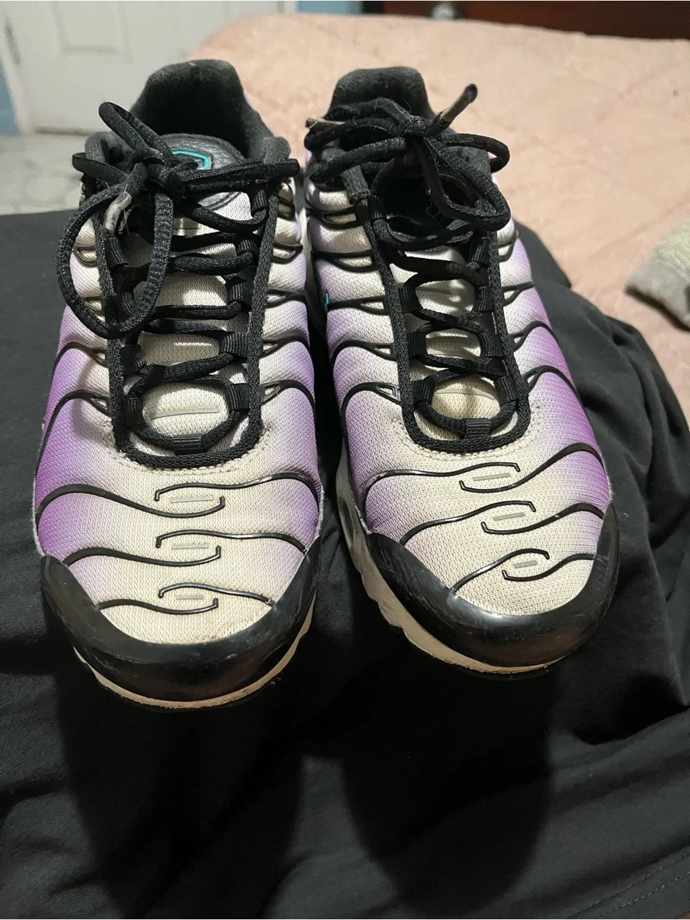 Nike Air Max Plus Purple with Teal Accents 5.5 women’s /4Y